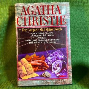 Agatha Christie: Five Complete Miss Marple Novels - Hardcover Book